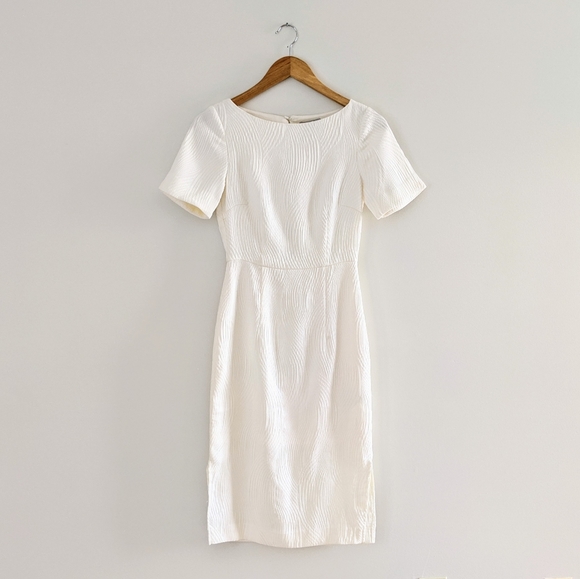 H&M Dresses & Skirts - H&M White Short Sleeve Pencil Dress
